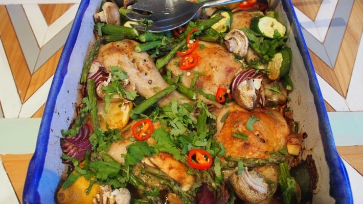 Baked Lemon Cumin Chicken